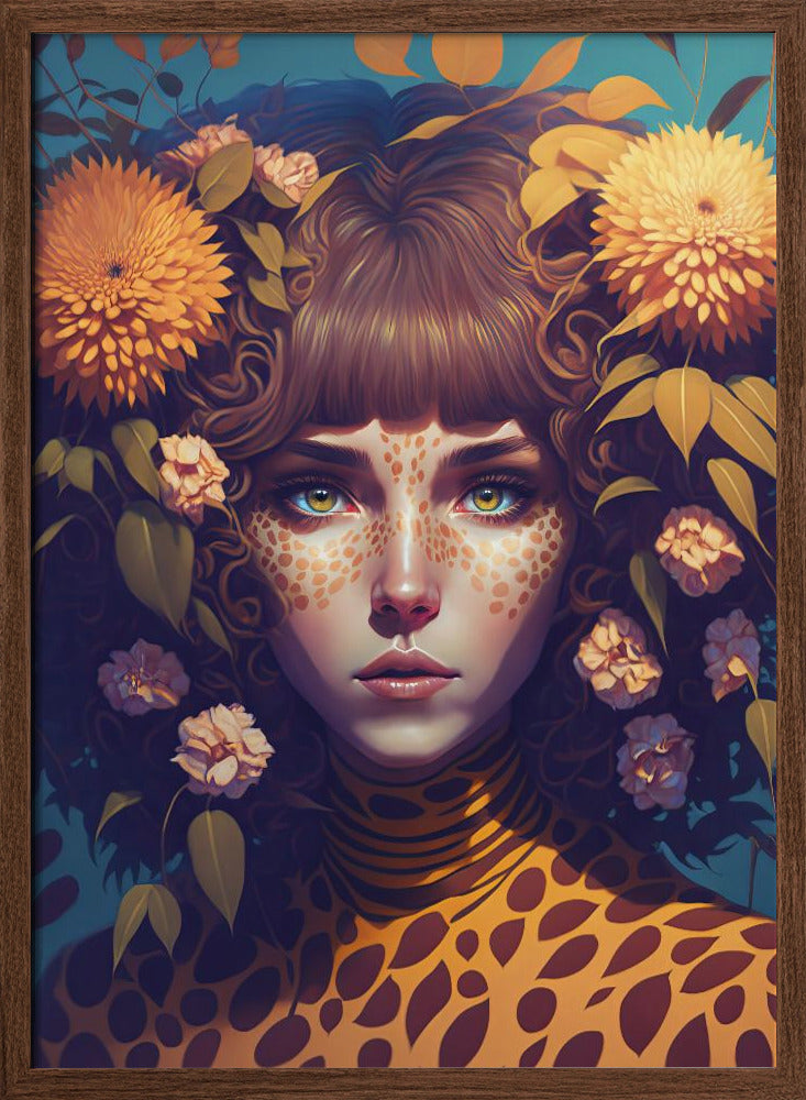 Leo Woman Poster